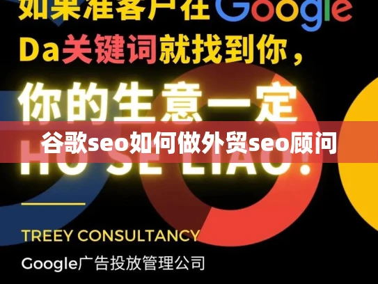 谷歌seo如何做外贸seo顾问 谷歌seo如何做外贸seo顾问