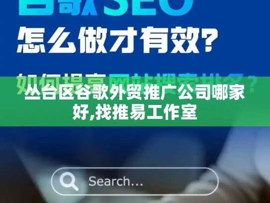 丛台区谷歌外贸推广公司哪家好,找推易工作室 丛台区谷歌外贸推广公司哪家好,找推易工作室